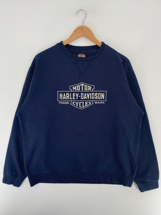 Vintage HARLEY DAVIDSON Size L Sweat-shirt / E6001S