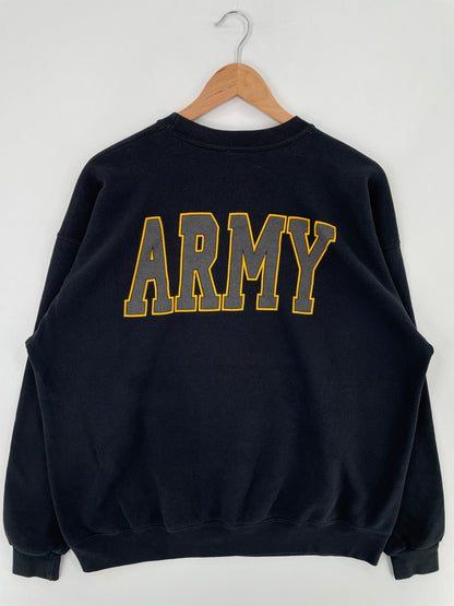 90's UNITED STATE ARMY Made in USA Size XL Vintage Sweat-Shirt / E1878S