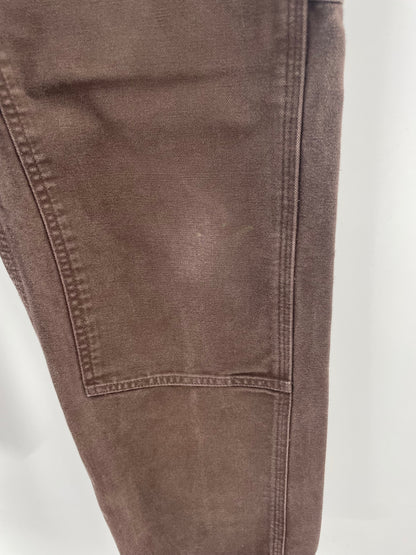Vintage CARHARTT Size 32x30 Double Knee Duck Pants / K8366