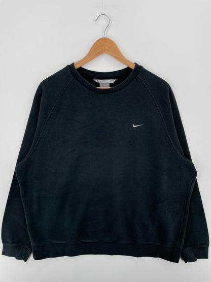00' NIKE MINI SWOOSH Size XL Vintage Sweat-shirt / A6575