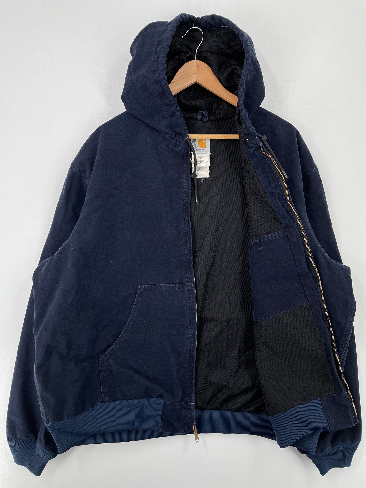 .Vintage CARHARTT Size XXL Hoodie Duck Jacket / A8736
