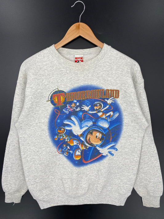 90's DISNEY MICKEY Made in USA Size M Vintage Sweat-shirt / K8009