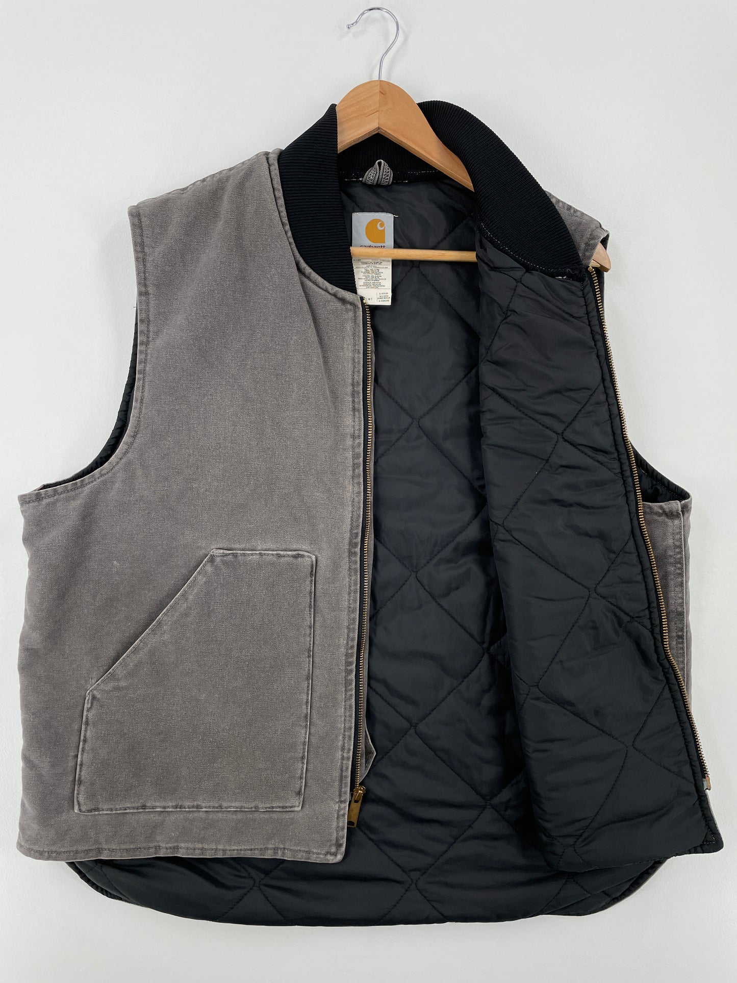 Vintage CARHARTT Made in USA Size XL Duck Vest / A8645