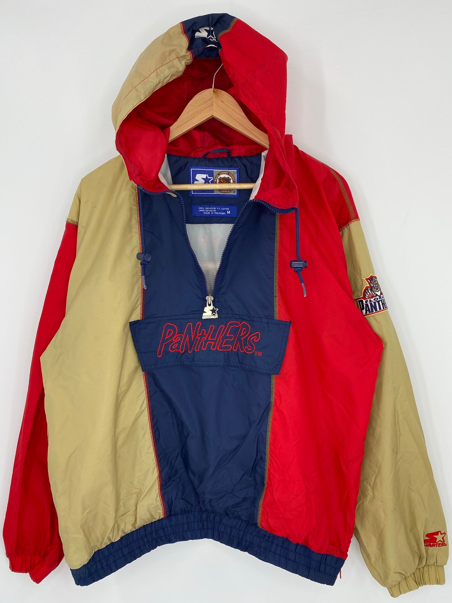 90's STARTER x PANTHERS Size M Vintage NHL Nylon Jacket  / K5929
