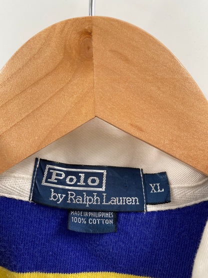 90’s Polo Ralph Lauren Size XL Vintage Rugby-Shirt / K4569
