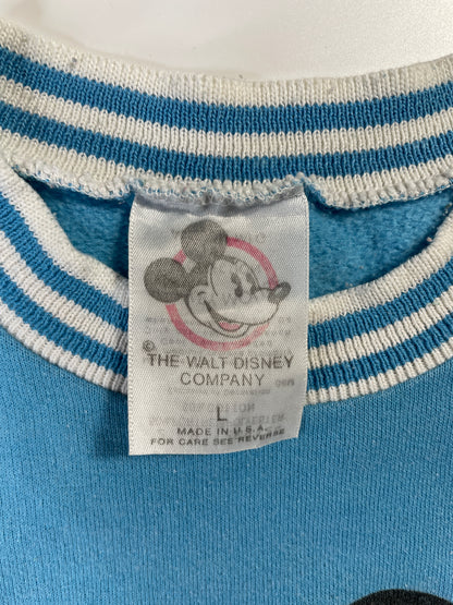 80's DISNEY MICKEY Made in USA Size L Vintage Sweat-shirt / A8815