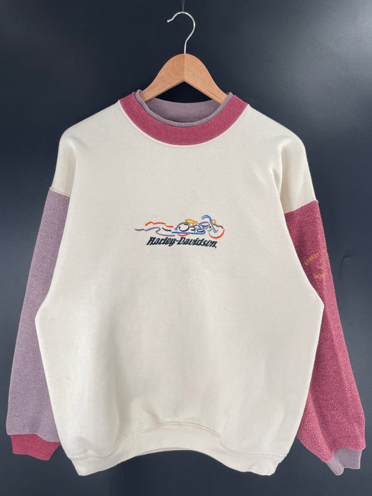 90’s HARLEY DAVIDSON Made in USA Size L Sweat-shirt / A88
