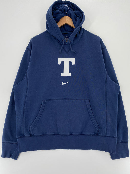 00' NIKE TRINE Size XL Vintage College Hoodie Sweat-Shirt / A3270