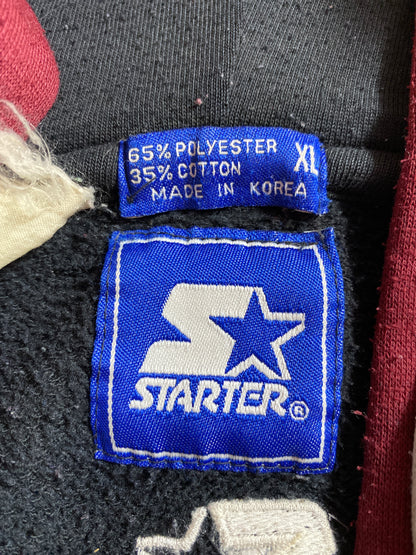 90's STARTER UNIVERSITY OF ALABAMA Size XL Vintage Double Hoodie Sweat-Shirt / k166