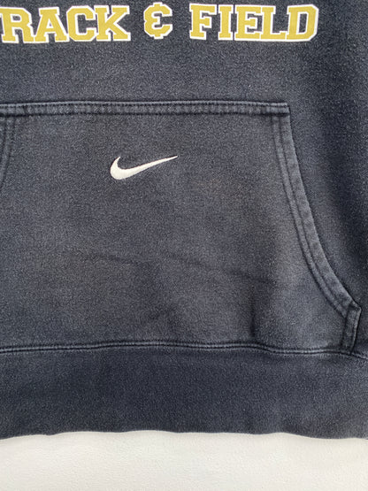 Vintage NIKE CULLMAN TRACK&FIELD Size L Vintage High School Hoodie Sweat-Shirt / A4568