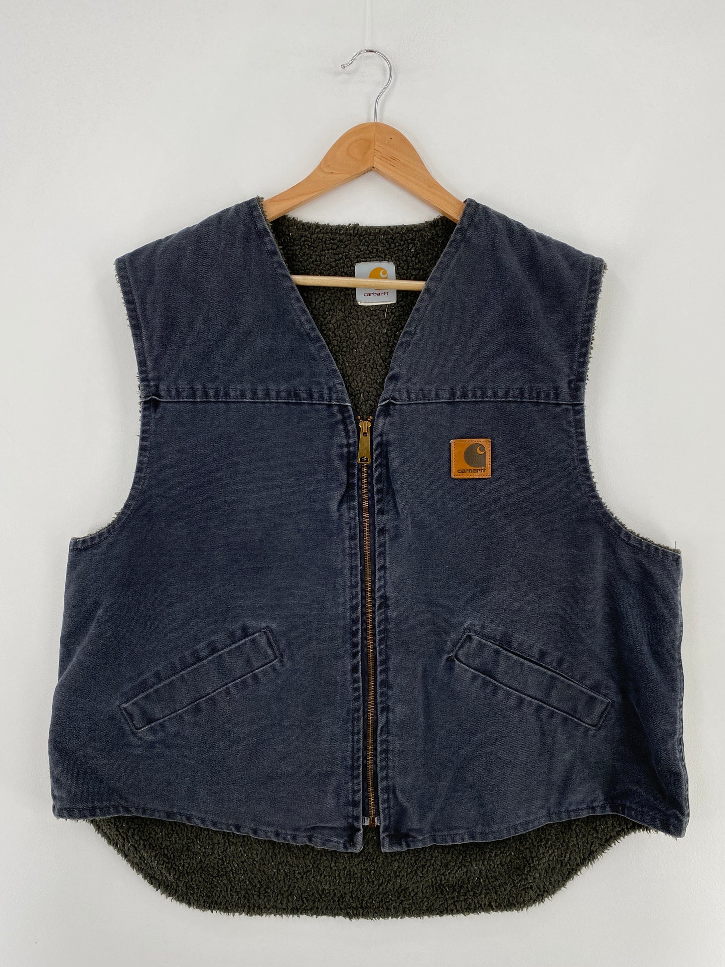 Vintage CARHARTT Size No Tag (Approx.L) Vest / E2234J