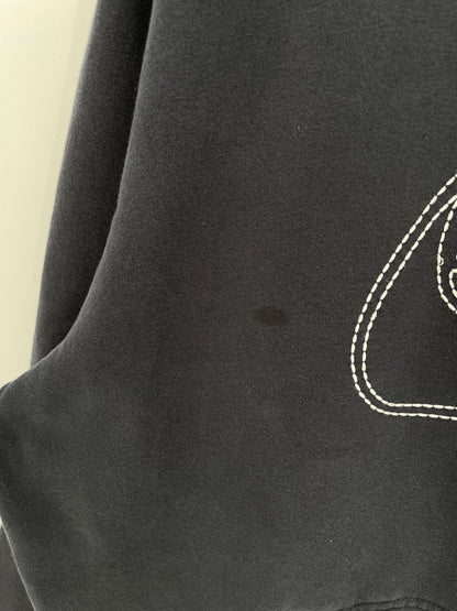 00' NIKE Size XL Vintage Zip-up Hoodie Sweat-shirt / A9888