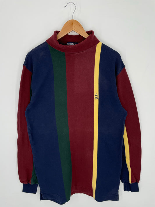 90’s NAUTICA Size L Long Sleeve T-shirt / K9328