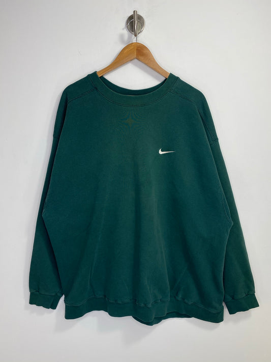 90’s Nike Mini Swoosh Made in USA Vintage Sweat-Shirt / 4651