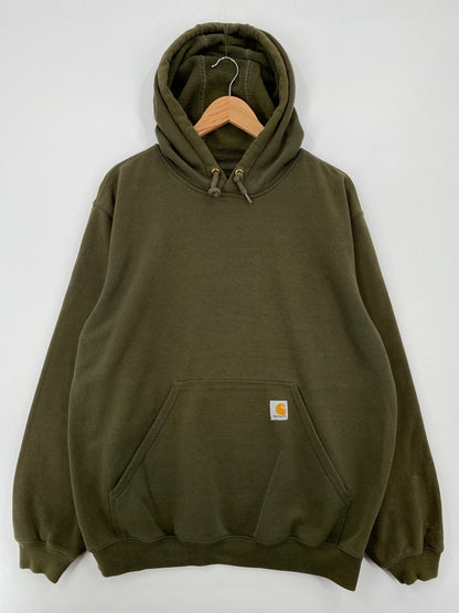 Vintage CARHARRT Size L Hoodie Sweat Shirt / A8391