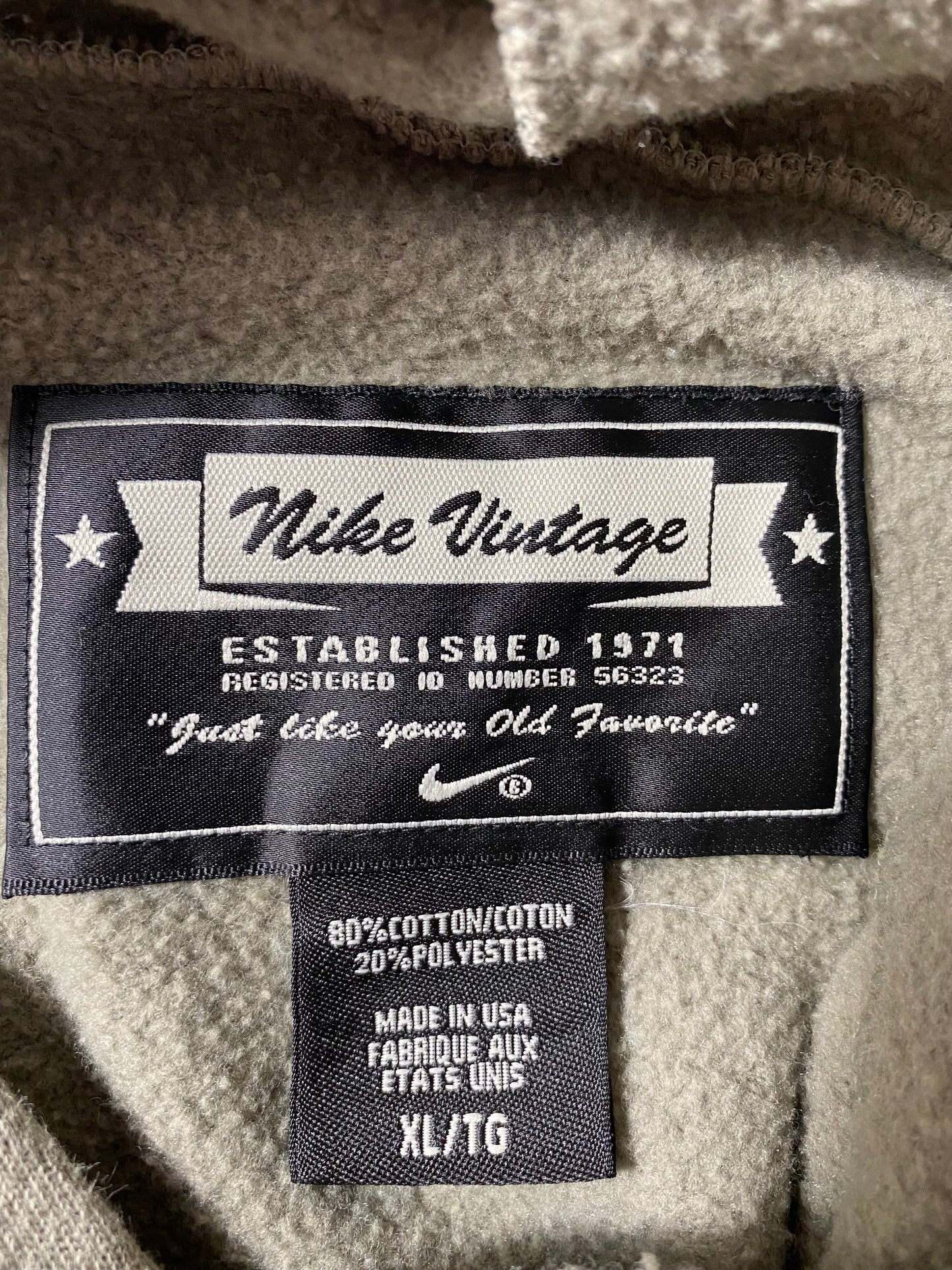 90’s NIKE Made in USA Size XL Vintage Hoodie Sweat-Shirt / K4471