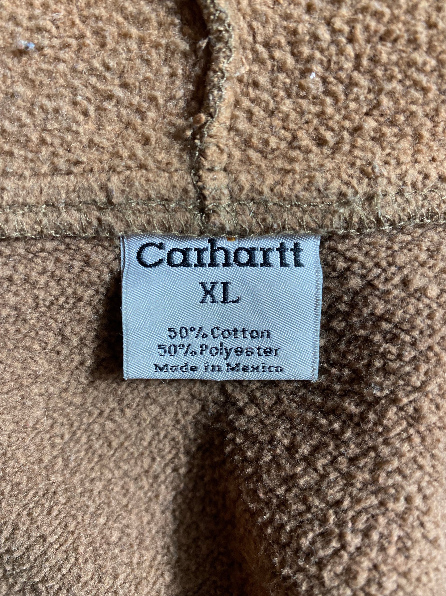 Vintage CARHARTT Size XL Zip Up Hoodie Sweat-Shirt / K8777