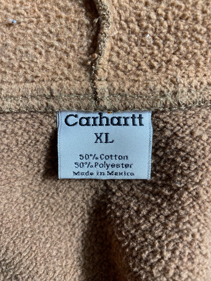 Vintage CARHARTT Size XL Zip Up Hoodie Sweat-Shirt / K8777