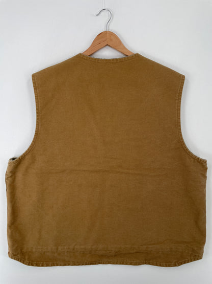 Vintage CARHARTT Size XXL Duck Vest / A9162