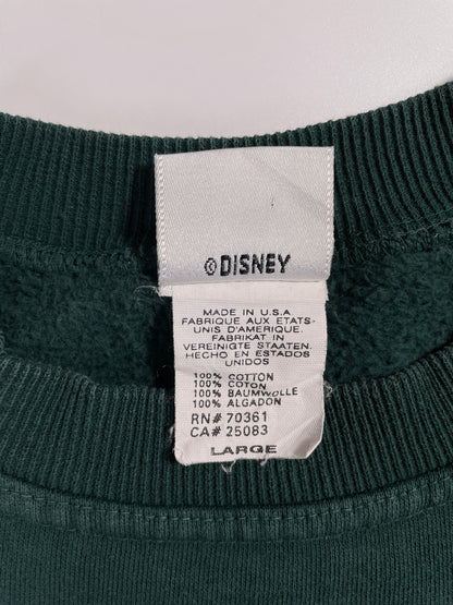 00' DISNEY WINNIE THE POOH Made in USA Size L Vintage Sweat-shirt / A9165