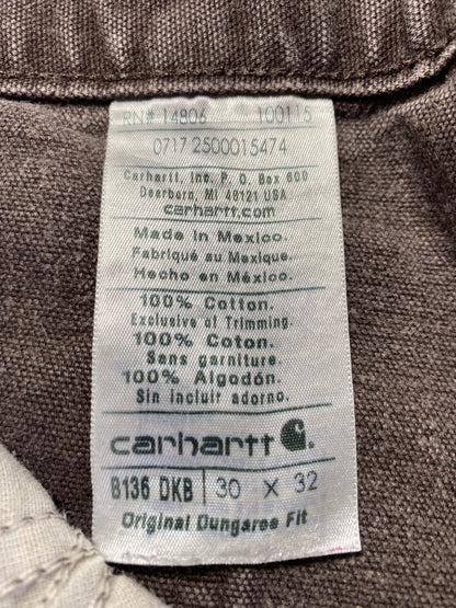 Vintage CARHARTT Size W29xL30 Double Knee Duck Pants / A1086