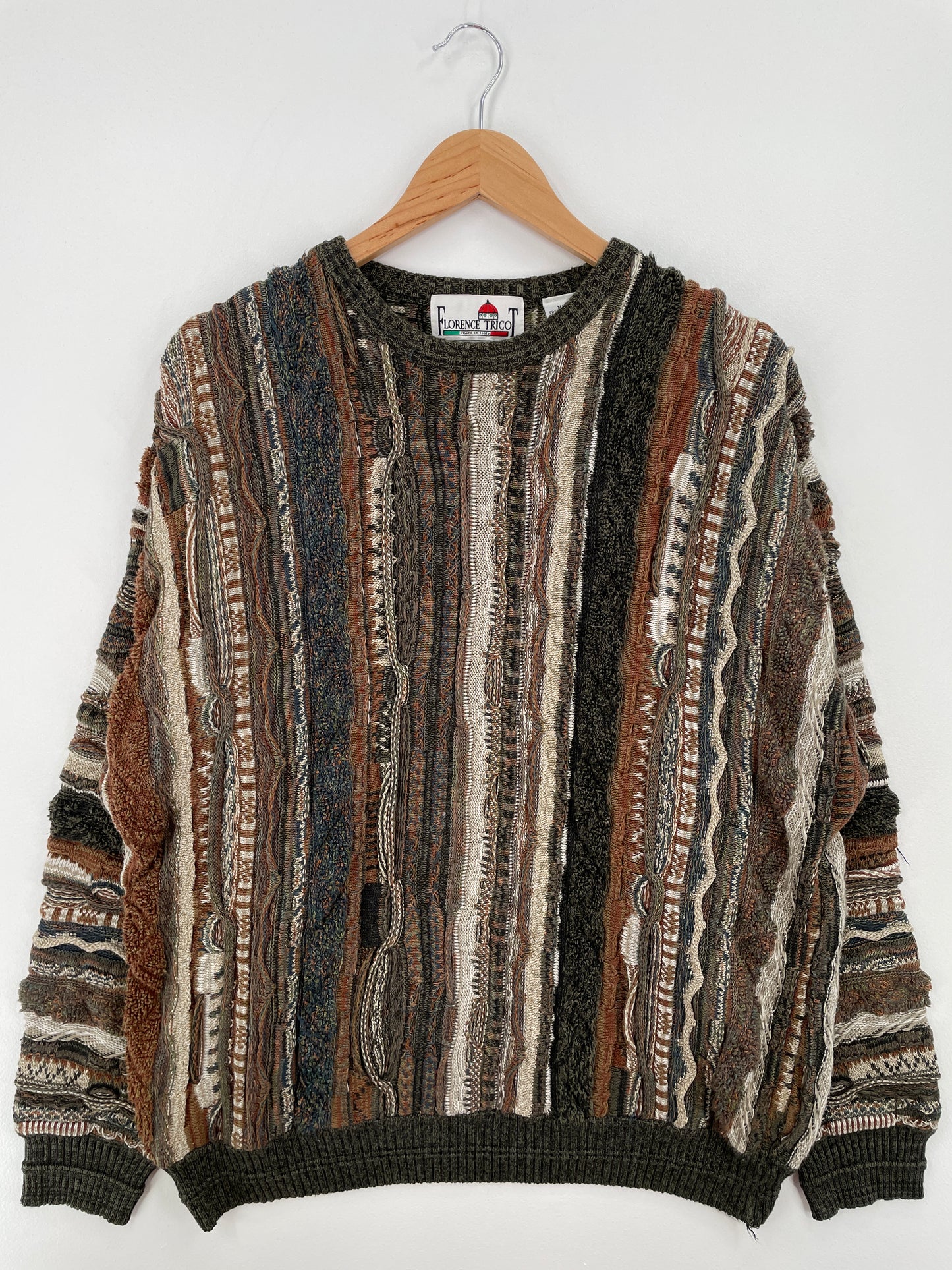 Vintage 3D COOGI- Style Size XL Knit Sweater / A8267