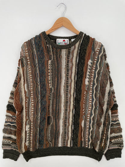 Vintage 3D COOGI- Style Size XL Knit Sweater / A8267