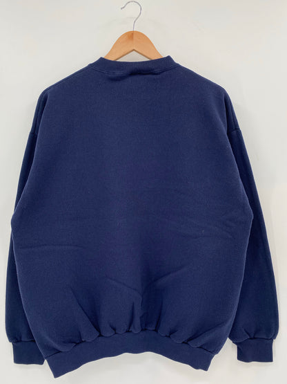 1998 SUPER BOWL DENVER BRONCOS Size L Vintage NFL Sweat-shirt / K6635