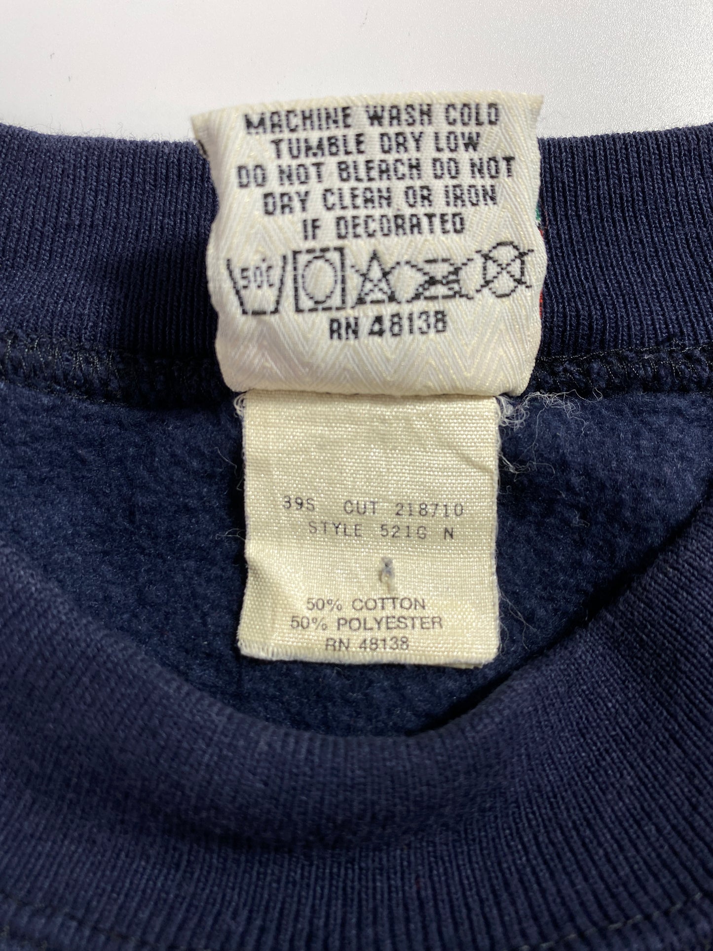90's NOTRE DAME Made in USA Size XL Vintage College Sweat-Shirt / A5790