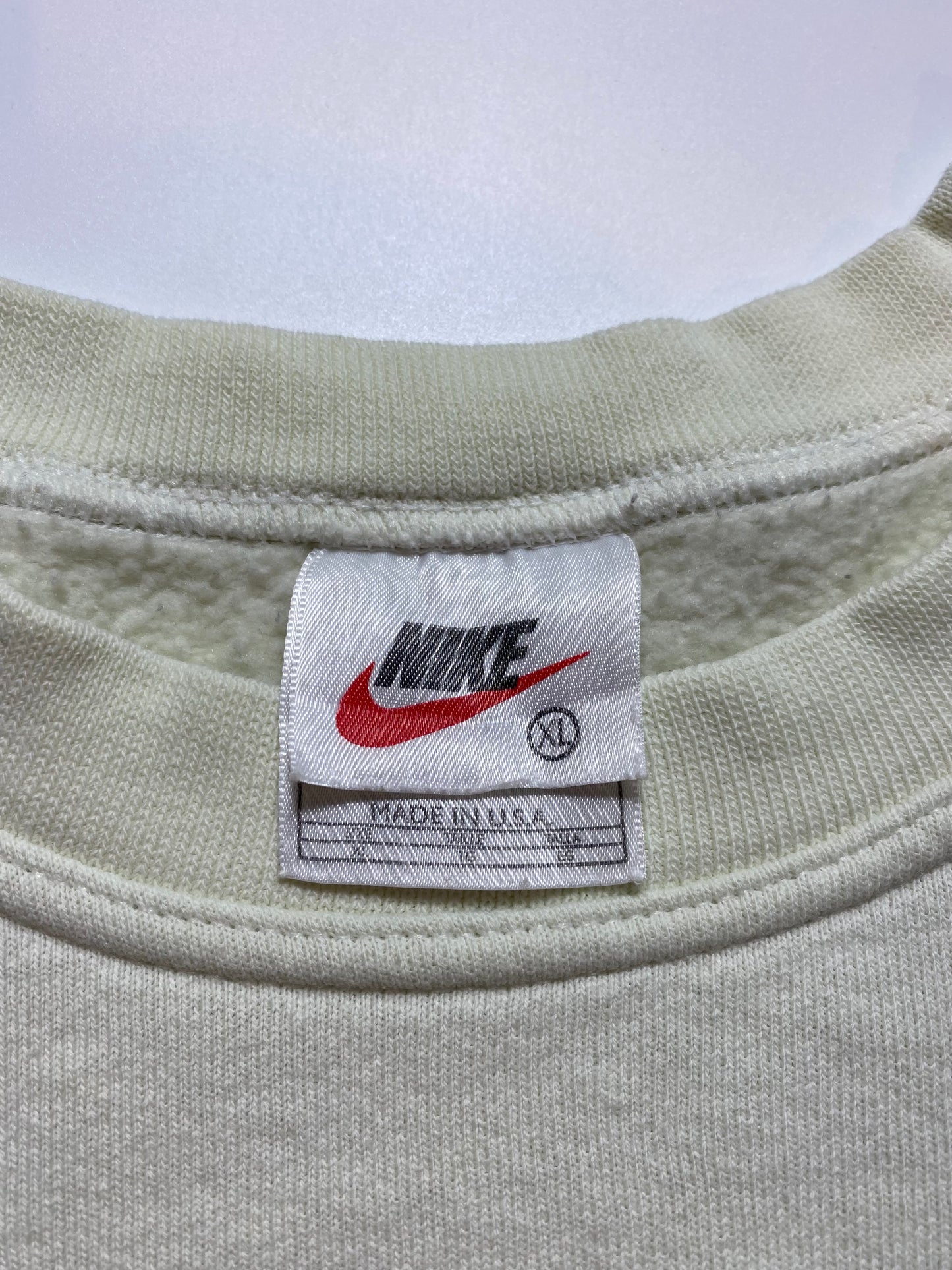 90’s NIKE MINI SWOOSH Made in USA Size XL Vintage Sweat-shirt/ K7936