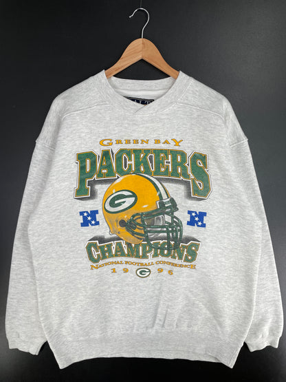 1995 GREEN BAY PACKERS Size L Vintage NFL Sweat-Shirt / A9760