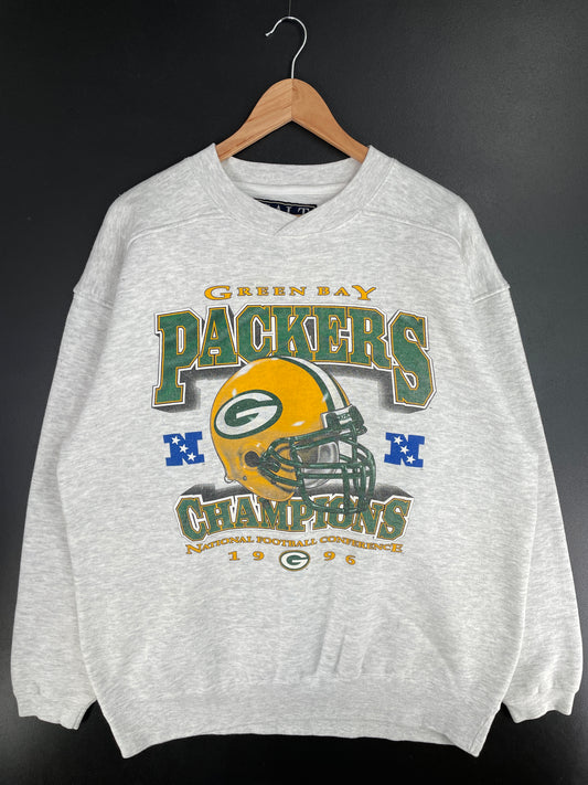 1995 GREEN BAY PACKERS Size L Vintage NFL Sweat-Shirt / A9760