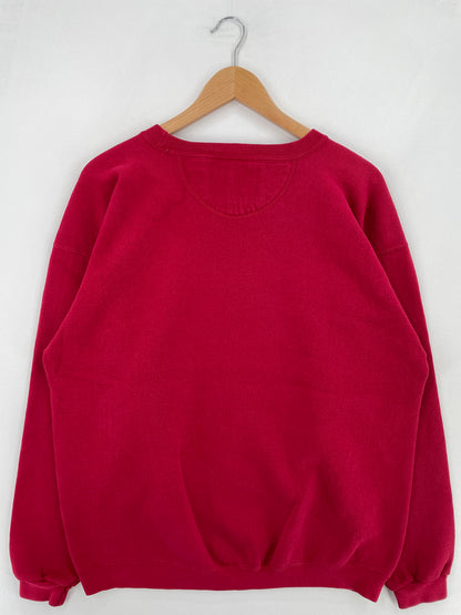 90's AIR FORCE Made in USA Size L Vintage  College Sweat-shirt / E1130