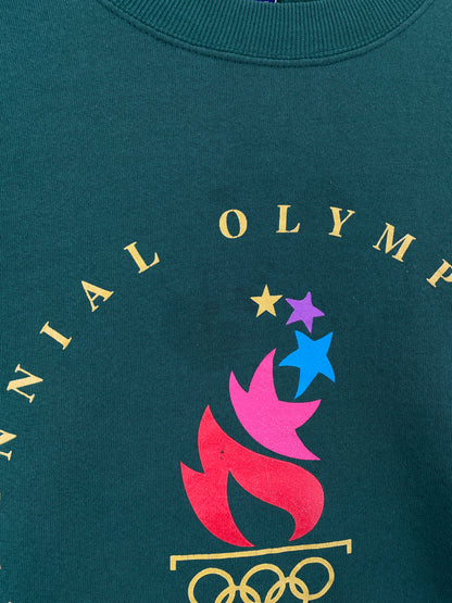 1992 CHAMPION x ATLANTA OLYMPIC Made in USA Size XXL Vintage Sweat-Shirt / E4838S