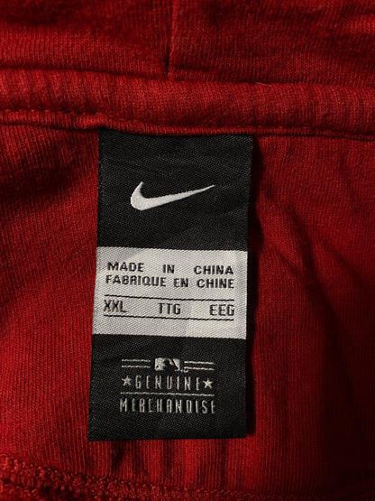 00' NIKE BOSTON RED SOX Size XXL Vintage MLB Hoodie Sweat shirt / K7649