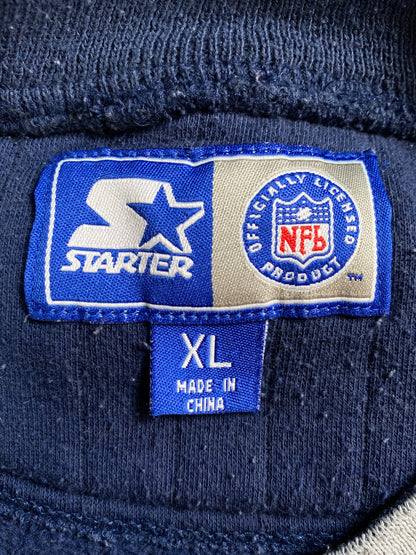 90's STARTER x DALLAS COWBOYS Size XL Vintage NFL Sweat-shirt / A2365