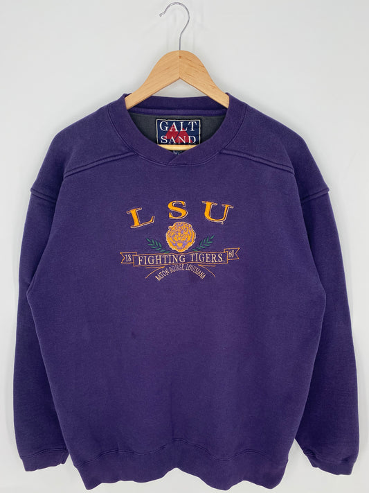 90's LOUISIANA STATE Size L Vintage College Sweat-Shirts/ A82