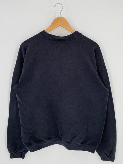 90's DISNEY BEAUTY AND BEAST Made in USA Size L Vintage Sweat-shirt / K7033