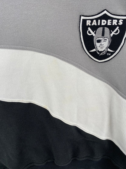 Vintage RAIDERS Size M Vintage NFL Sweat-shirt / A365