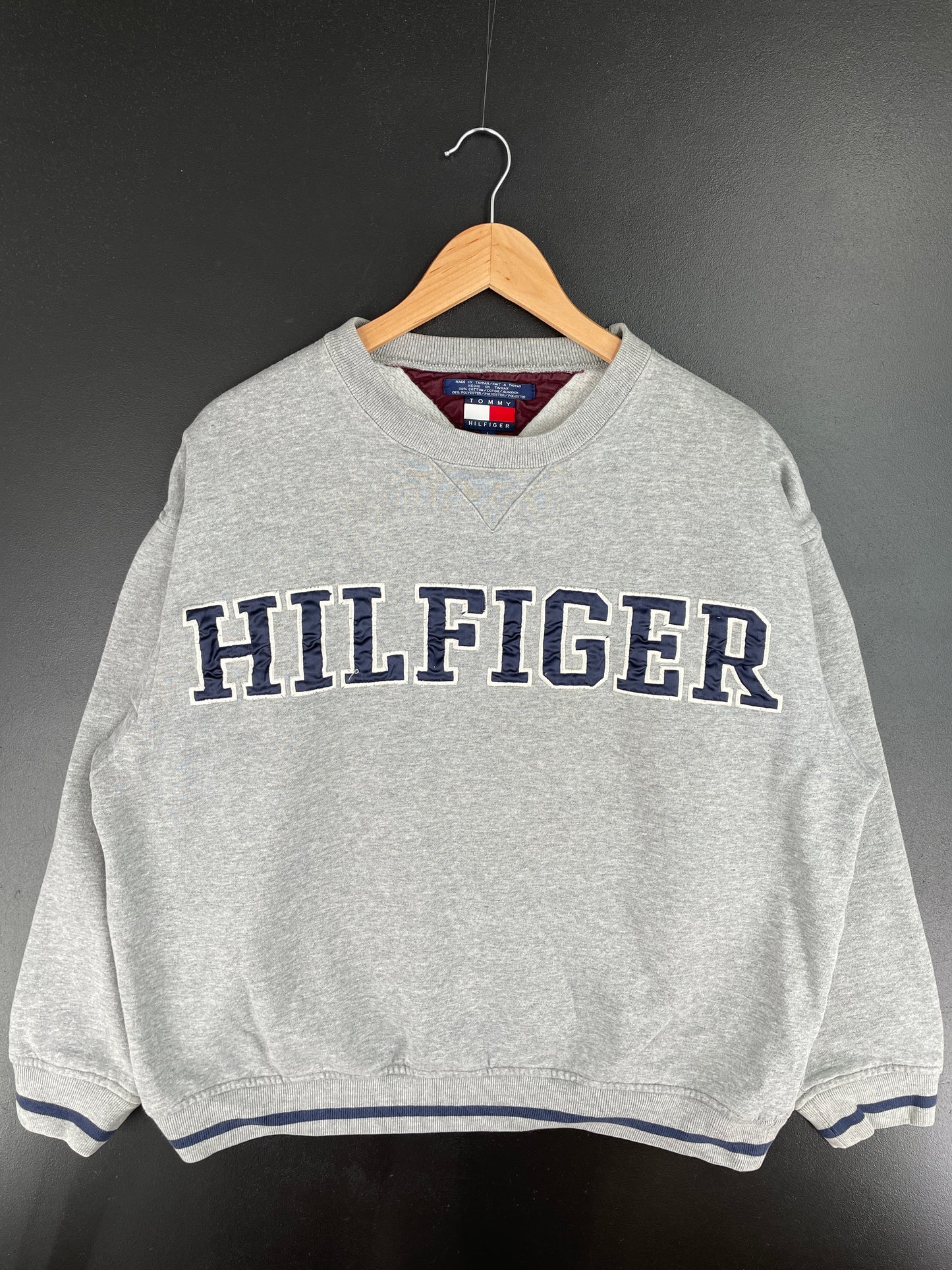 90's TOMMY HILFIGER Size L Vintage Sweat-shirt / A3611