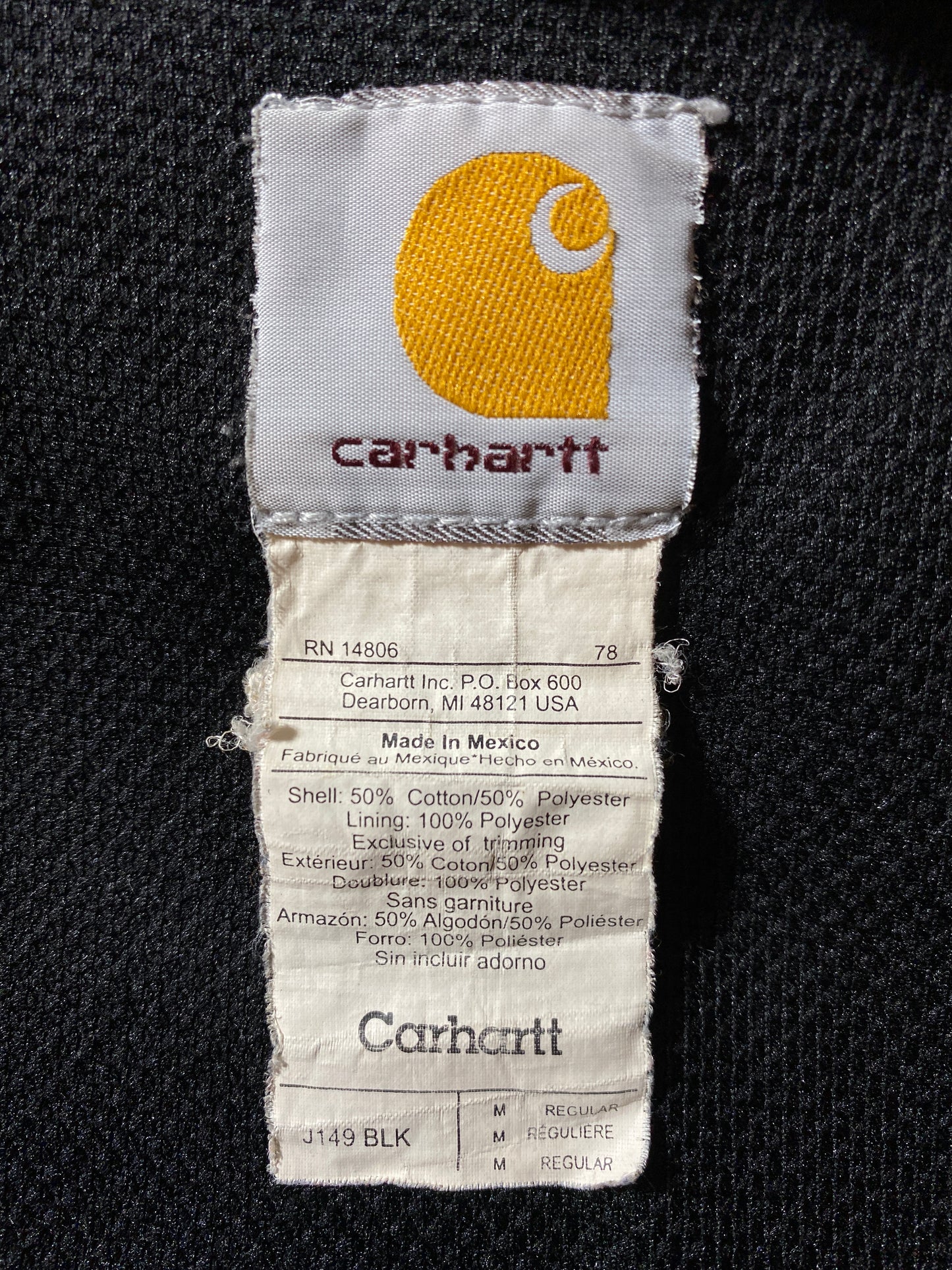 Vintage CARHARTT Size M Hoodie Sweat-shirts / E1735S