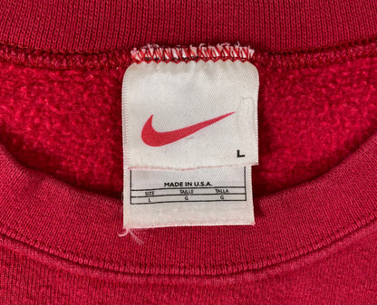 90’s Nike Mini Swoosh Size L Vintage Sweat-Shirt / 6088