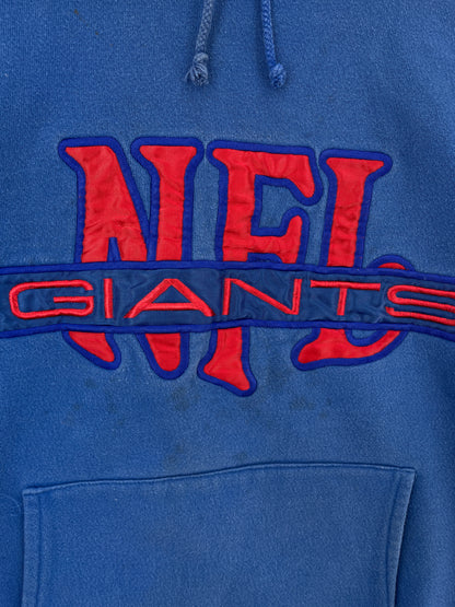 90's NEW YORK GIANTS Made in USA Size XL Vintage NFL Hoodie Sweat-Shirt / E3031S
