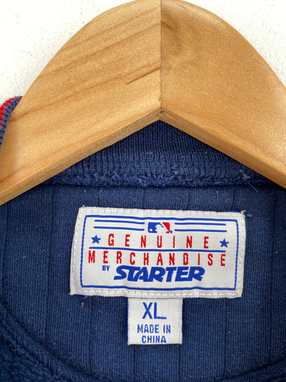90’s STARTER x CLEVELAND INDIANS Size XL Vintage MLB Sweat-Shirt / A5399