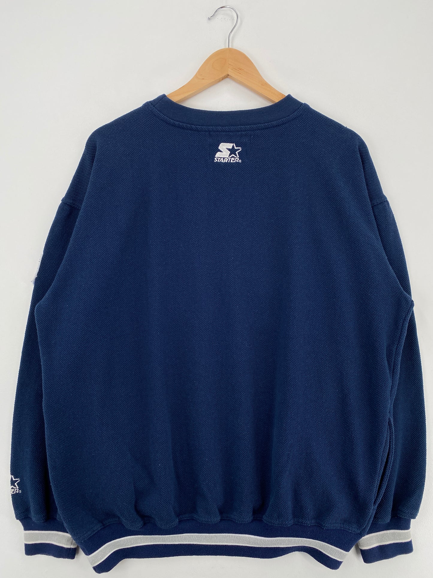 90's STARTER x DALLAS COWBOYS Size XL Vintage NFL Sweat-Shirt / A3995