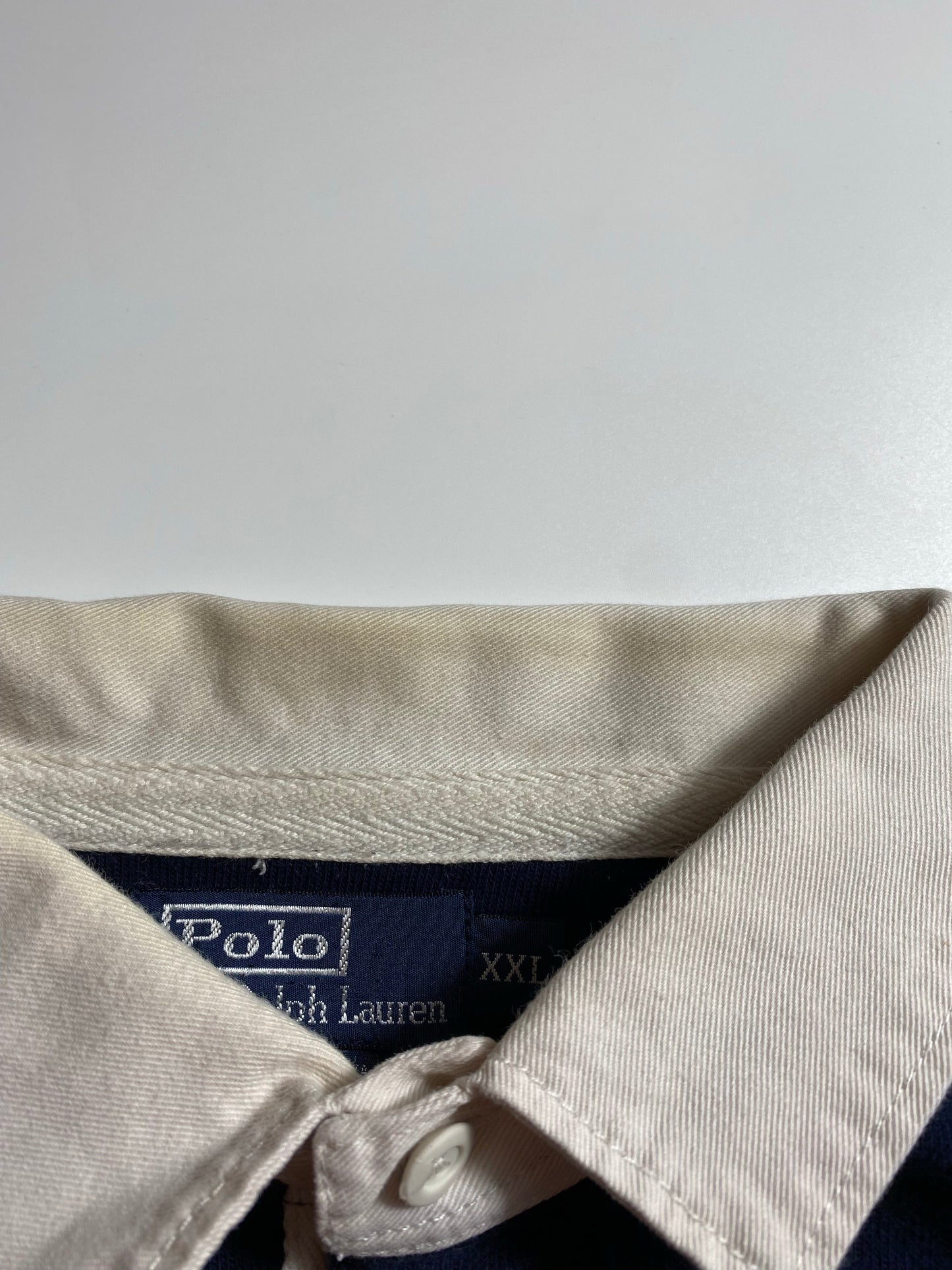90's POLO RALPH LAUREN Size XXL Vintage Rugby Shirt / E4103R