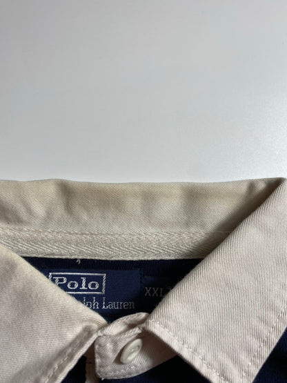 90's POLO RALPH LAUREN Size XXL Vintage Rugby Shirt / E4103R