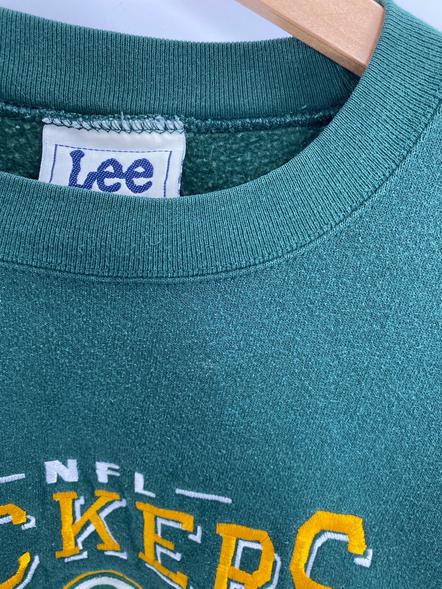 90's GREEN BAY PACKERS Made in USA Size L Vintage NFL Sweat-Shirt / E1351S