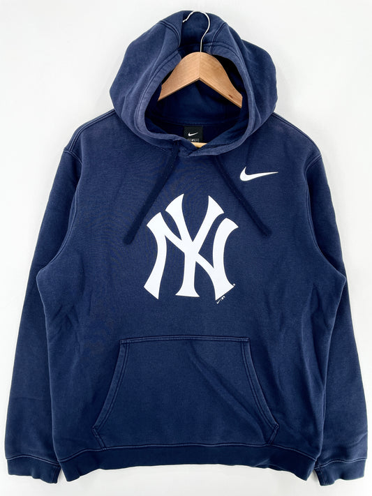 Vintage NIKE x NEW YORK YANKEES Size XL Vintage MLB Hoodie Sweat-shirt / E3539S