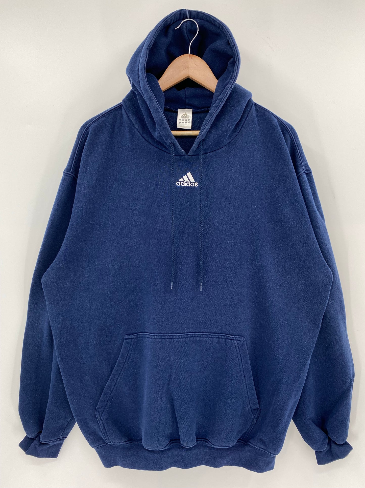 00' ADIDAS Size L Vintage Hoodie Sweat-shirt / K6661